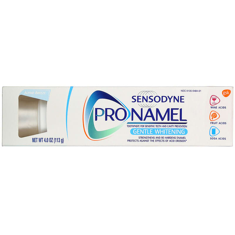 Sensodyne, ProNamel, Gentle Whitening Toothpaste, 4 oz (113 g)