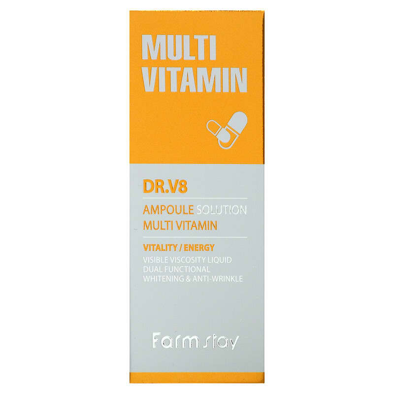 Farmstay, Dr. V8 Ampoule Solution Multivitamin, 30 ml