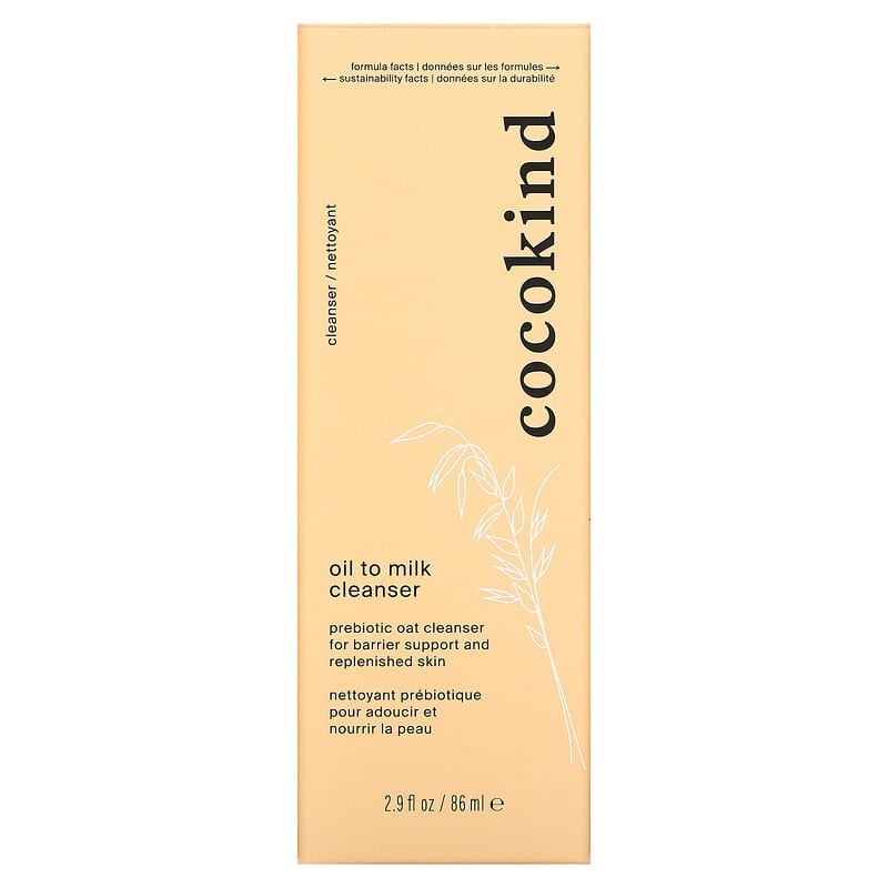 Cocokind, Oil To Milk Cleanser, 2.9 fl oz (86 ml)