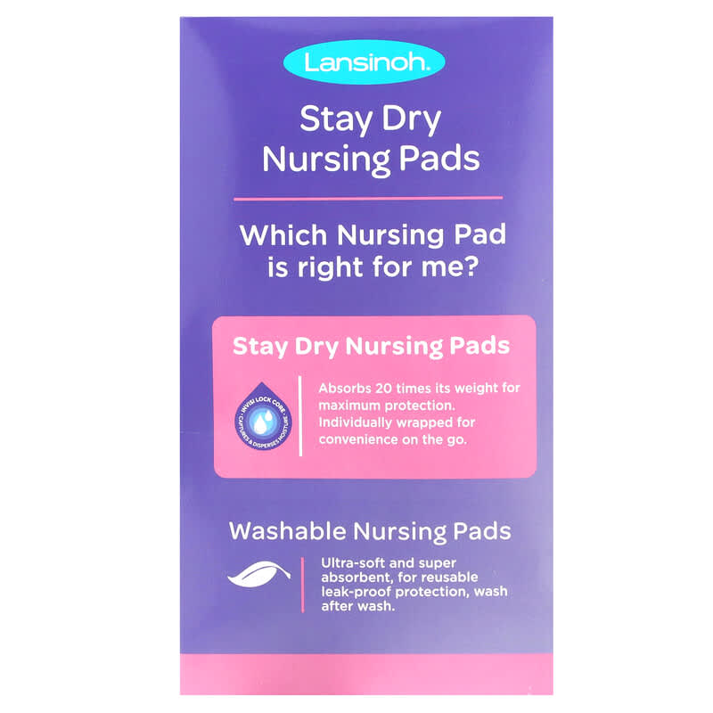 Lansinoh, Stay Dry Nursing Pads, 200 Pads