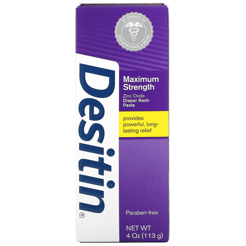 Desitin, Diaper Rash Paste, Maximum Strength, 4 oz (113 g)