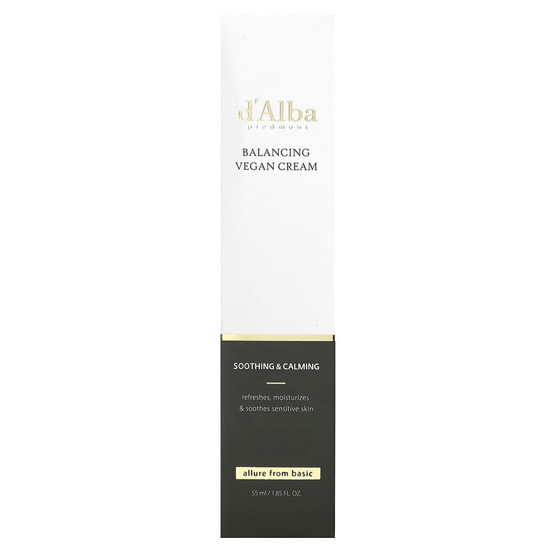 d'Alba, Balancing Vegan Cream, 1.85 fl oz (55 ml)