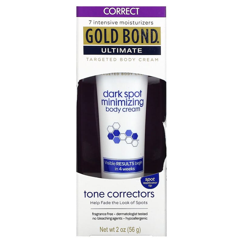 Gold Bond, Ultimate, Targeted Body Cream, Dark Spot Minimizing Body Cream, 2 oz (56 g)