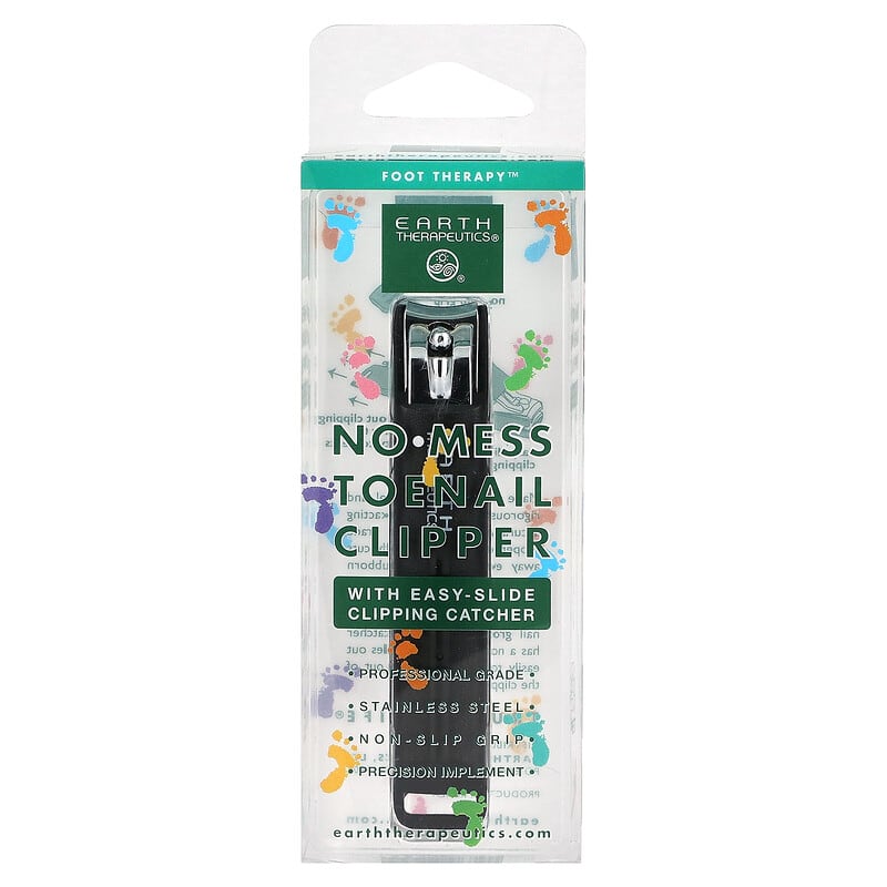 Earth Therapeutics, No Mess Toenail Clipper, 1 Clipper