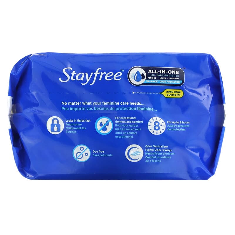 Stayfree, Ultra Thin, Regular, 44 Pads