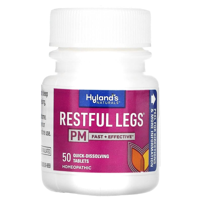 Hyland's Naturals, Restful Legs PM, 50 Quick-Dissolving Tablets