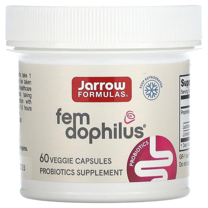 Jarrow Formulas, Fem Dophilus, 5 Billion CFU, 60 Veggie Capsules