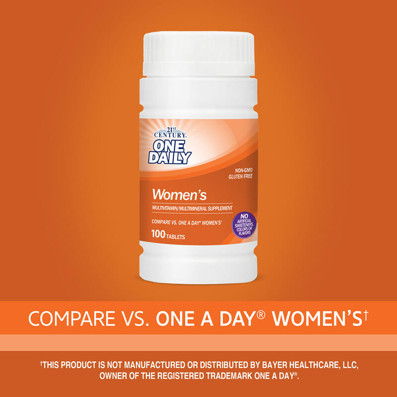 21st Century, One Daily, Women's, 100 Tablets