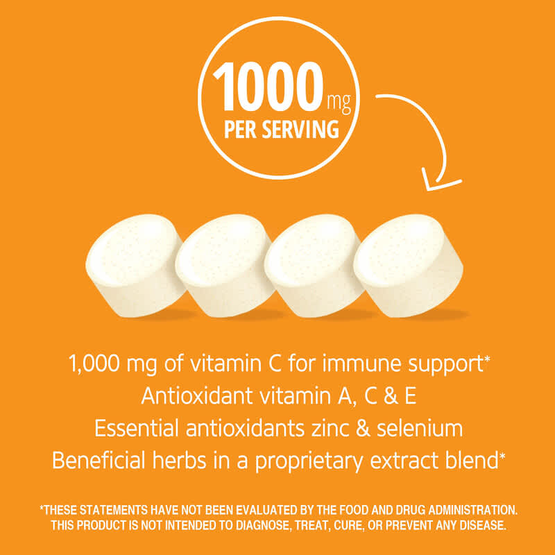 21st Century, ImmuBlast, Vitamin C, Citrus, 32 Chewable Tablets