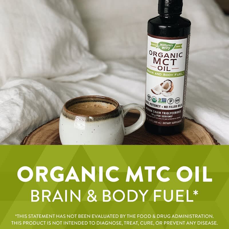 Nature's Way, Organic MCT Oil, 16 fl oz (480 ml)