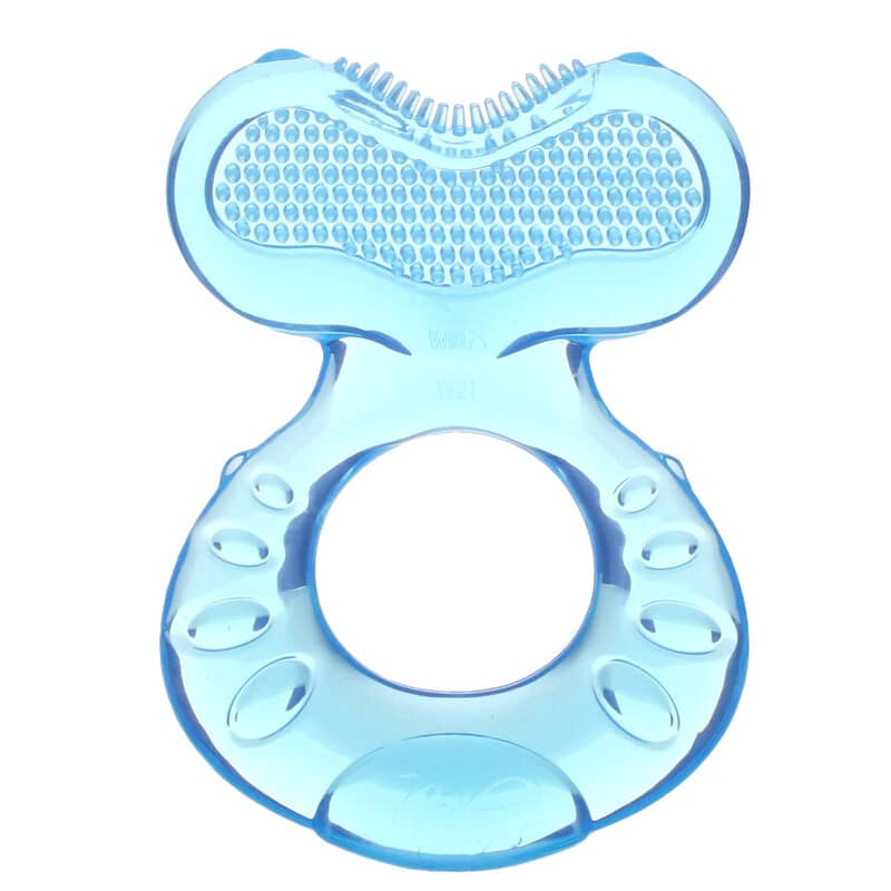 Nuby, Teethe Eez, Soothing Teether, 3+ Months, Blue