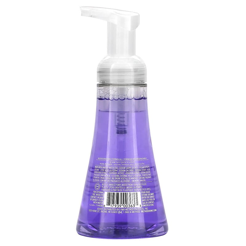 Method, Foaming Hand Wash, French Lavender, 10 fl oz (300 ml)