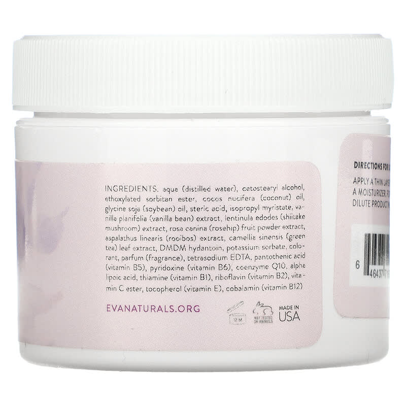 Eva Naturals, Vanilla Bean Night Cream, 2 oz