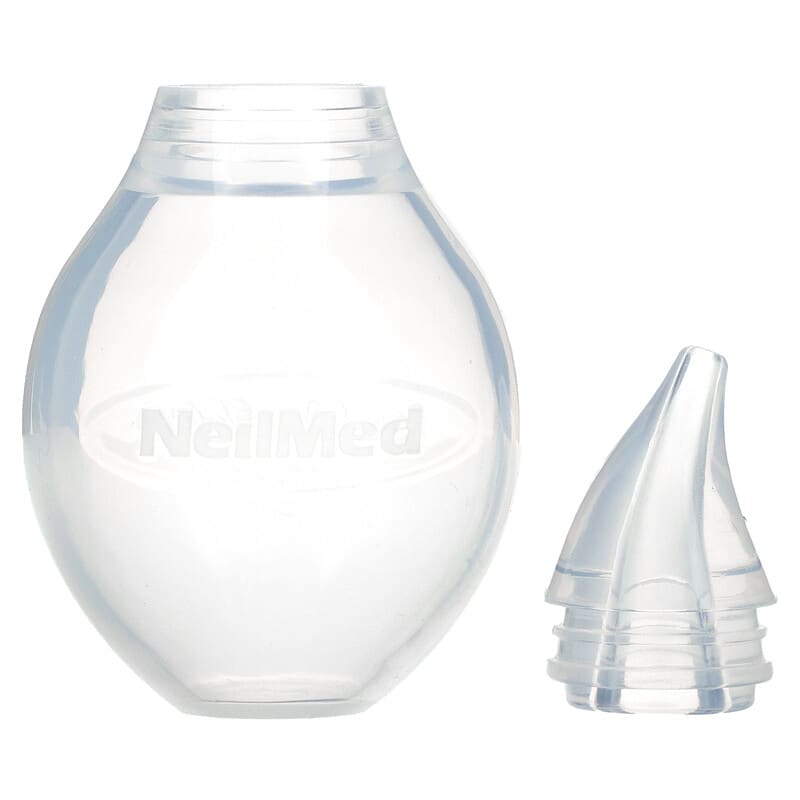 NeilMed, Babies & Kids, NasaBulb, Nasal Aspirator, 2 Aspirators, 1.69 oz (50 ml) Each