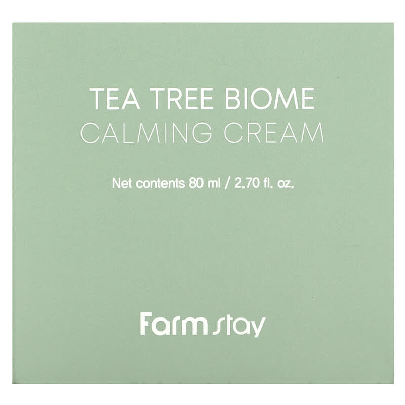 Farmstay, Tea Tree Biome, Calming Cream, 2.70 fl oz (80 ml)