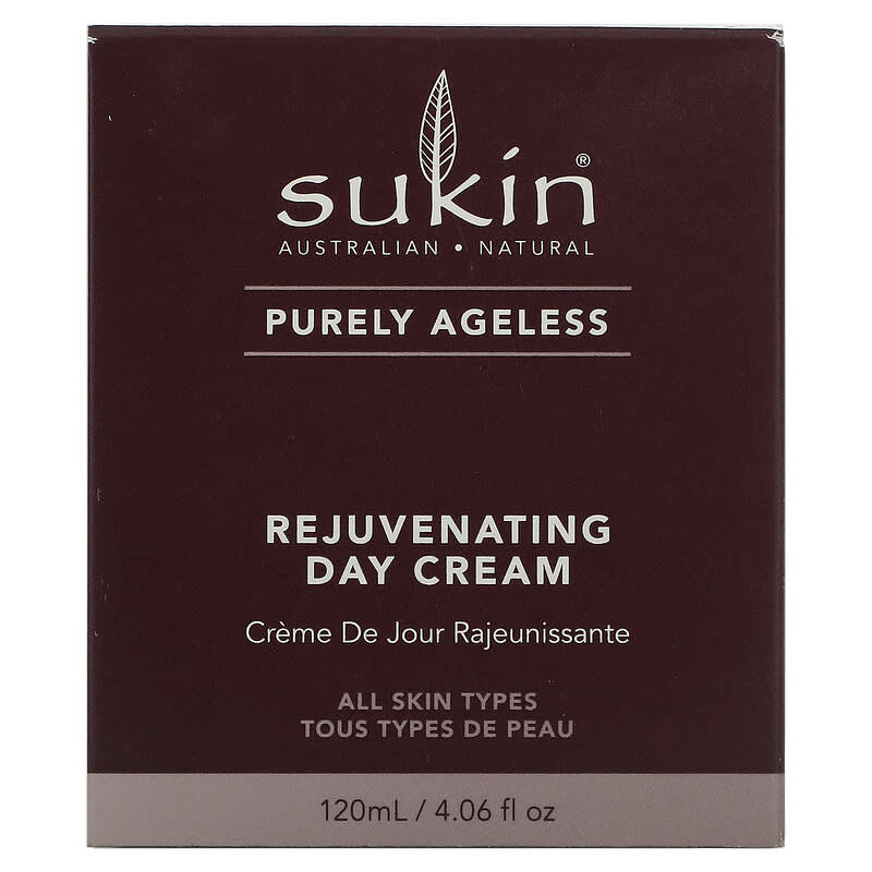 Sukin, Purely Ageless, Rejuvenating Day Cream, 4.06 fl oz (120 ml)