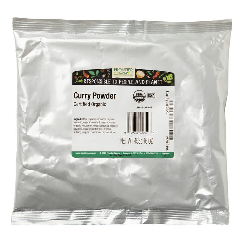 Frontier Co-op, Organic Curry Powder, 16 oz (453 g)