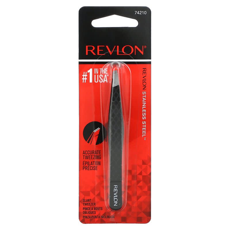 Revlon, Slant Tweezer, 1 Count