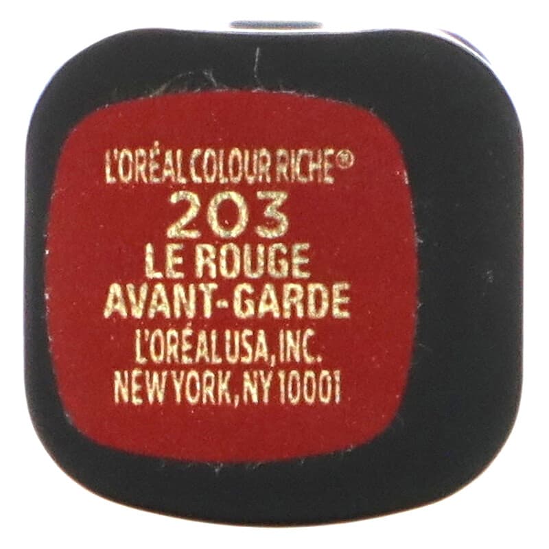 L'Oréal, Colour Riche, Intense Volume Matte Lipstick, 203 Le Rouge Avant-Garde, 0.06 oz (1.8 g)