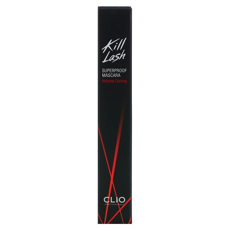 Clio, Kill Lash, Superproof Mascara, 02 Volume Curling, 0.24 oz (7 g)