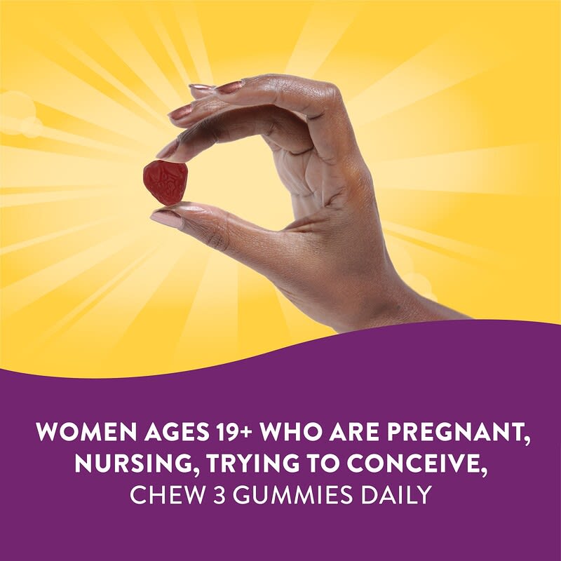 Nature's Way, Alive! Daily Support Premium Prenatal, Strawberry & Lemon, 75 Gummies