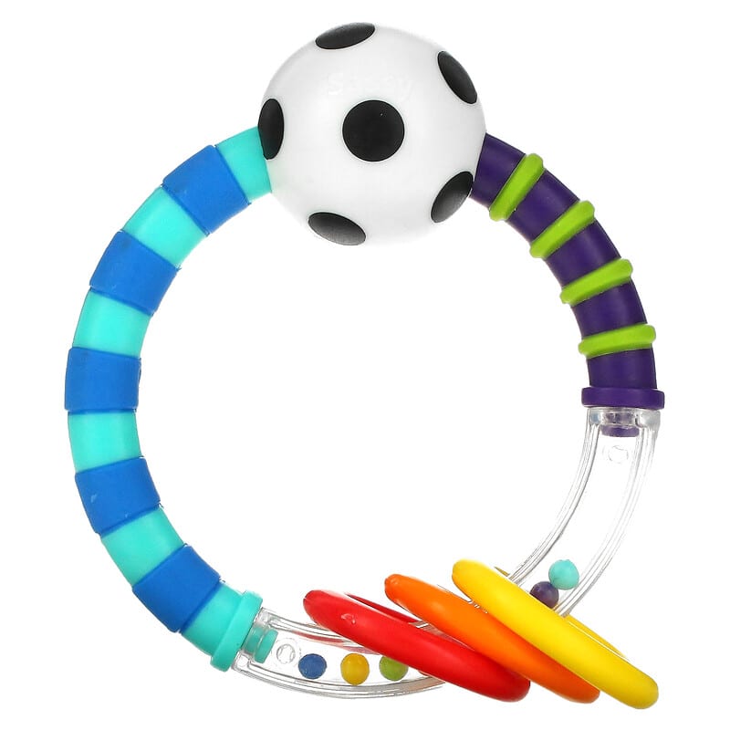 Sassy, Inspire The Senses, Ring Rattle, 0+ Months, 1 Count