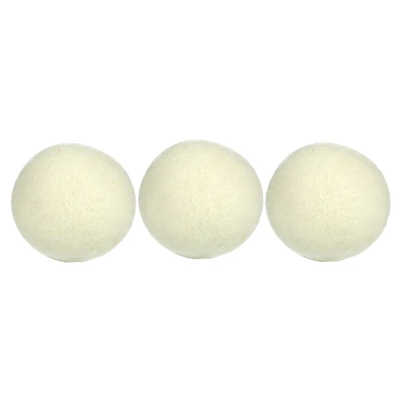 ZUM, Zum Clean, Wool Dryer Balls with Aroma Blend, Frankincense & Myrrh, 4 Pieces