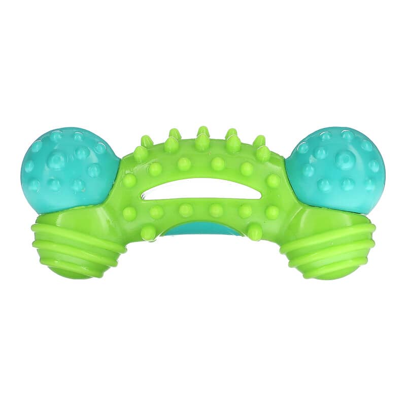 Arm & Hammer, Nubbies, Dental Toys for Moderate Chewers, Duality Toy, Green Apple, 1 Toy