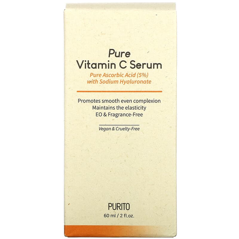 Purito, Pure Vitamin C Serum, 2 fl oz (60 ml)