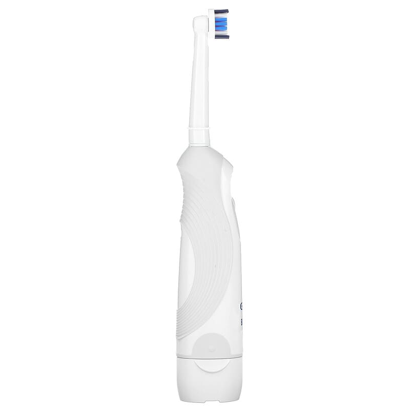 Oral-B, Oral-B 3D White Brilliance Whitening Battery Toothbrush, White, 1 Toothbrush