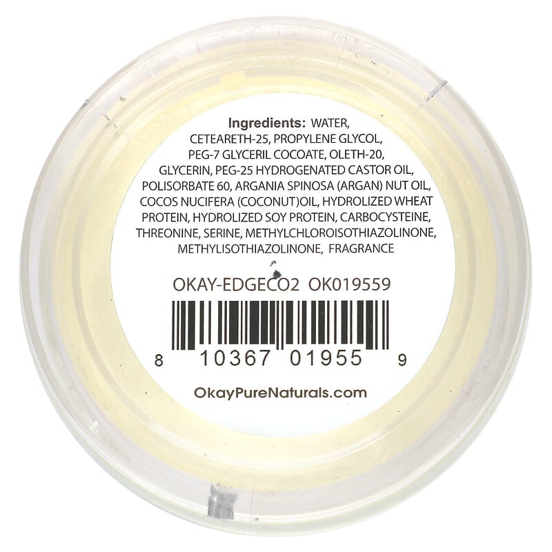 Okay Pure Naturals, Polished Edges With Nourishing Coconut Oil, 2 oz (59 ml)