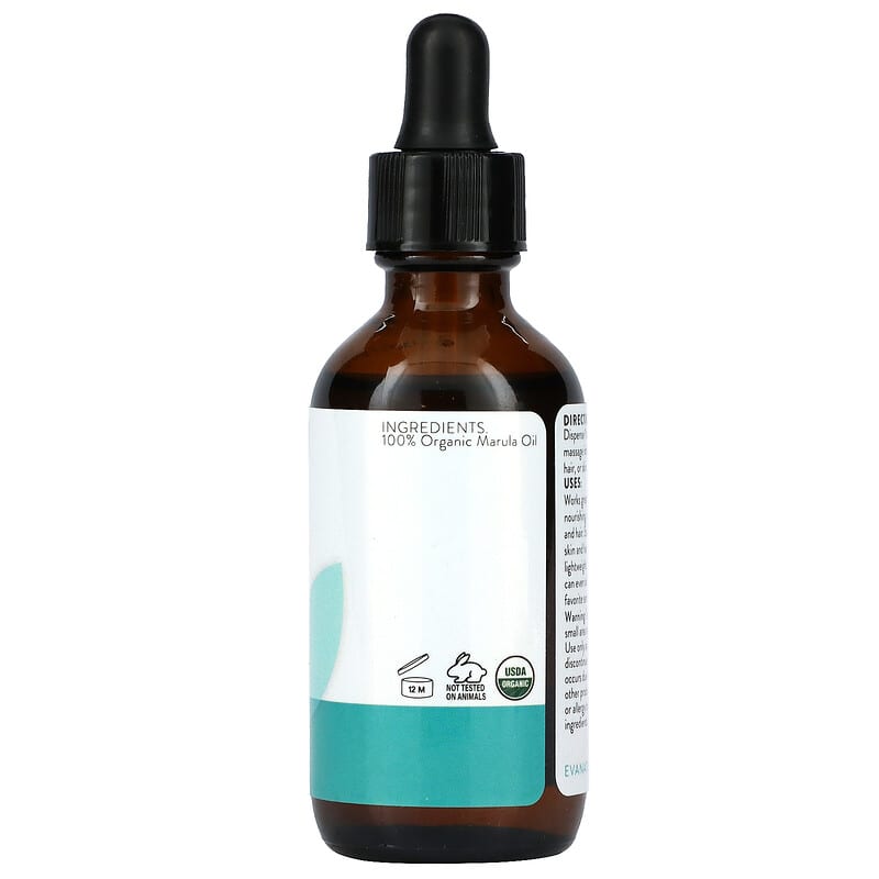 Eva Naturals, Virgin Marula Oil, 2 oz (60 ml)