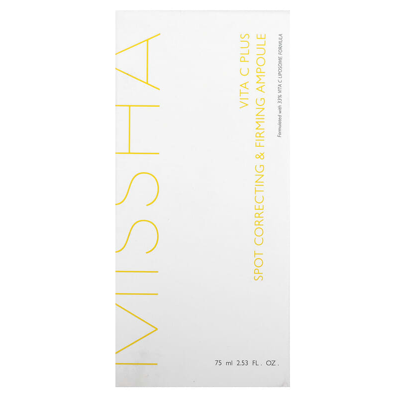 Missha, Vita C Plus Spot Correcting & Firming Ampoule, 2.53 fl oz (75 ml)