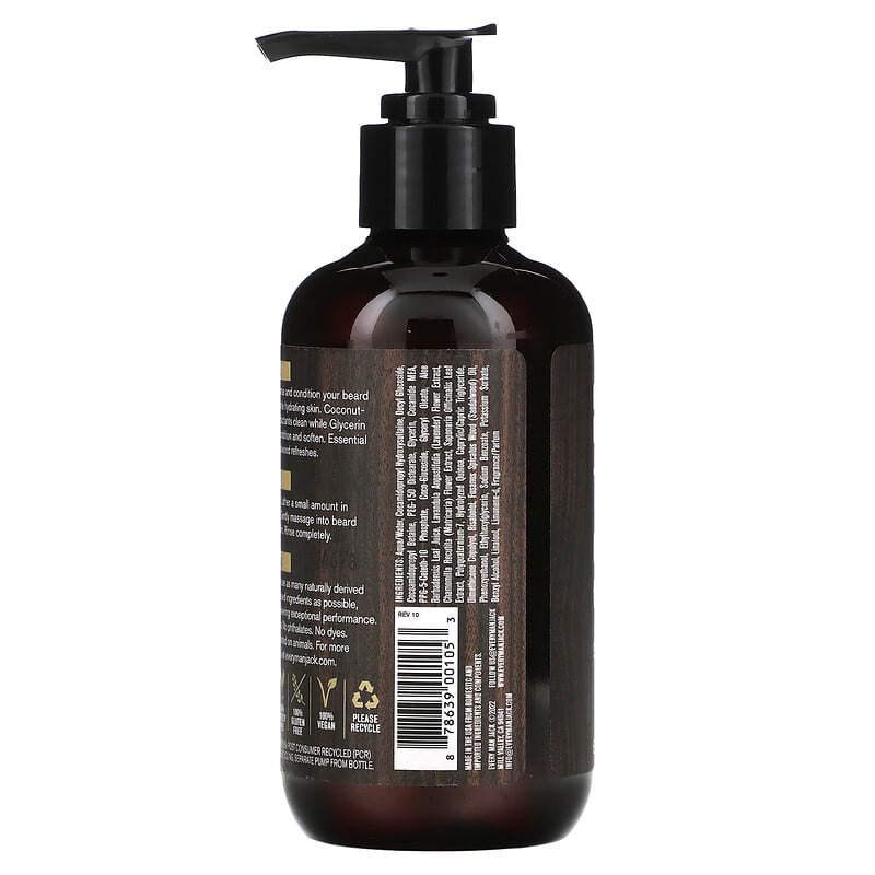 Every Man Jack, Beard + Face Wash, Sandalwood, 6.7 fl oz (200 ml)