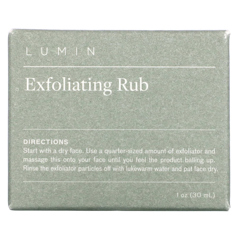 Lumin, Exfoliating Rub, 1 oz (30 ml)