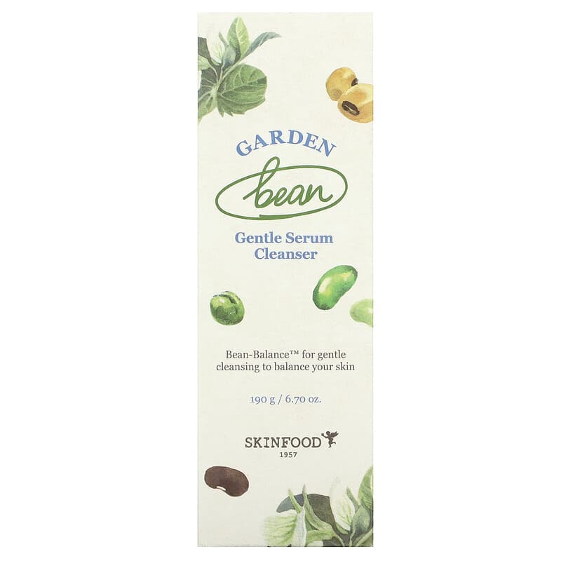 SKINFOOD, Garden Bean, Gentle Serum Cleanser, 6.7 oz (190 g)