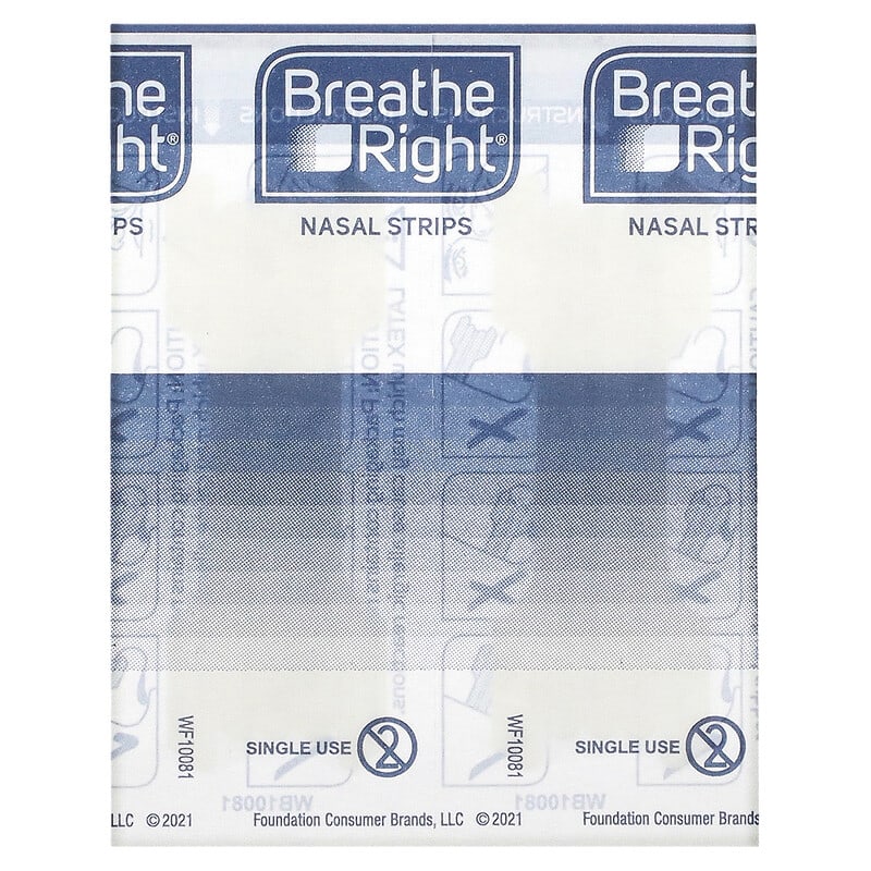 Breathe Right, Nasal Strips, Extra Strength, For Sensitive Skin, 26 Clear Strips