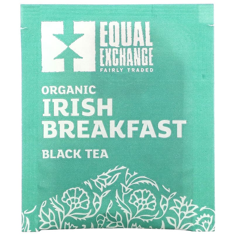 Equal Exchange, Organic Irish Breakfast, Black Tea, 20 Tea Bags, 1.41 oz (40 g)