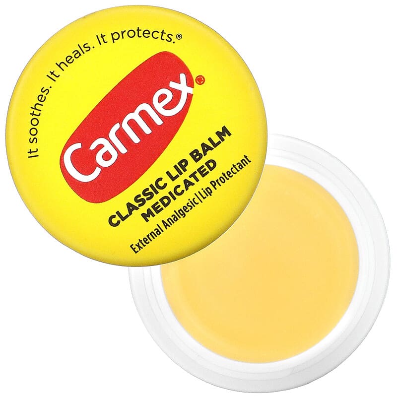 Carmex, Classic Lip Balm, Medicated, 0.25 oz (7.5 g)