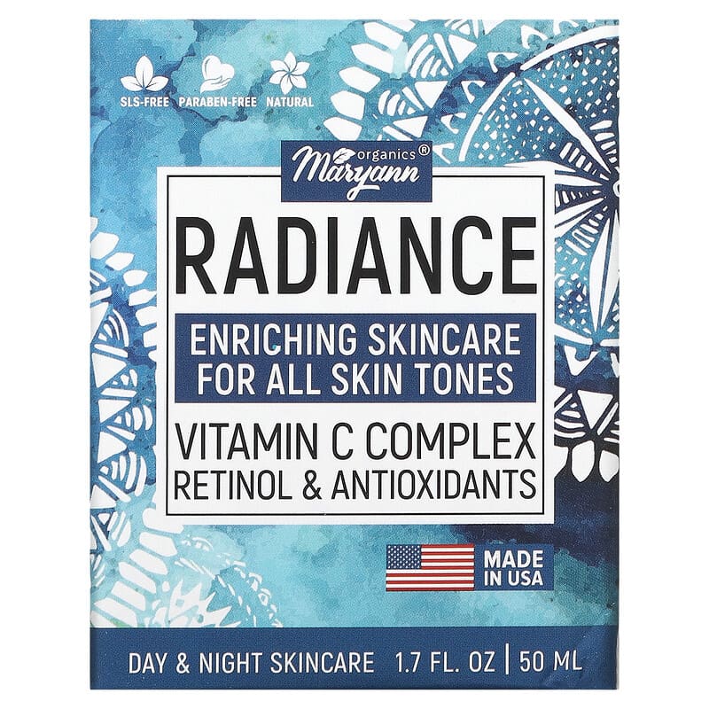 Maryann Organics, Radiance, Vitamin C Complex, Retinol & Antioxidants , 1.7 fl oz (50 ml)