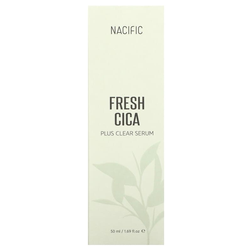 Nacific, Fresh Cica, Plus Clear Serum , 1.69 fl oz (50 ml)