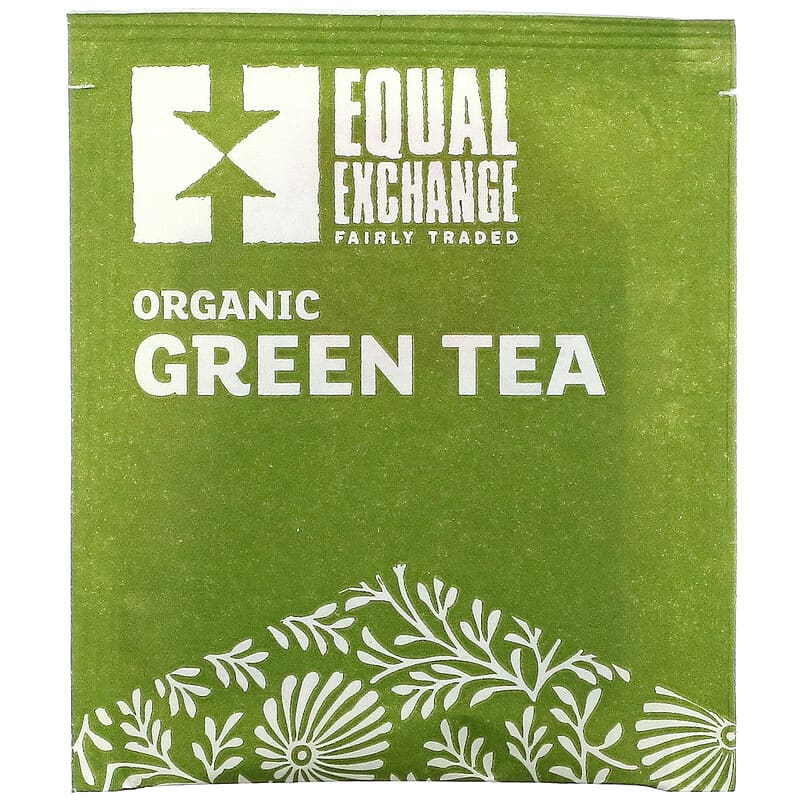 Equal Exchange, Organic Green Tea, 20 Tea Bags, 1.41 oz (40 g)