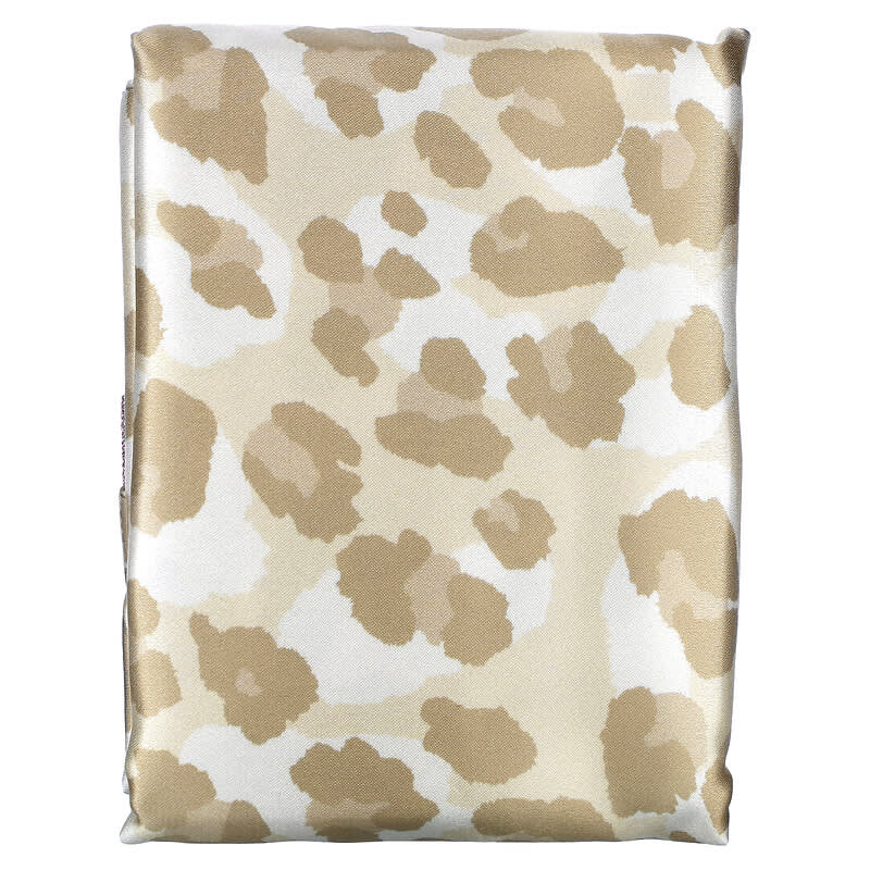 Kitsch, The Satin Pillowcase, Standard Size, Leopard, 1 Pillowcase