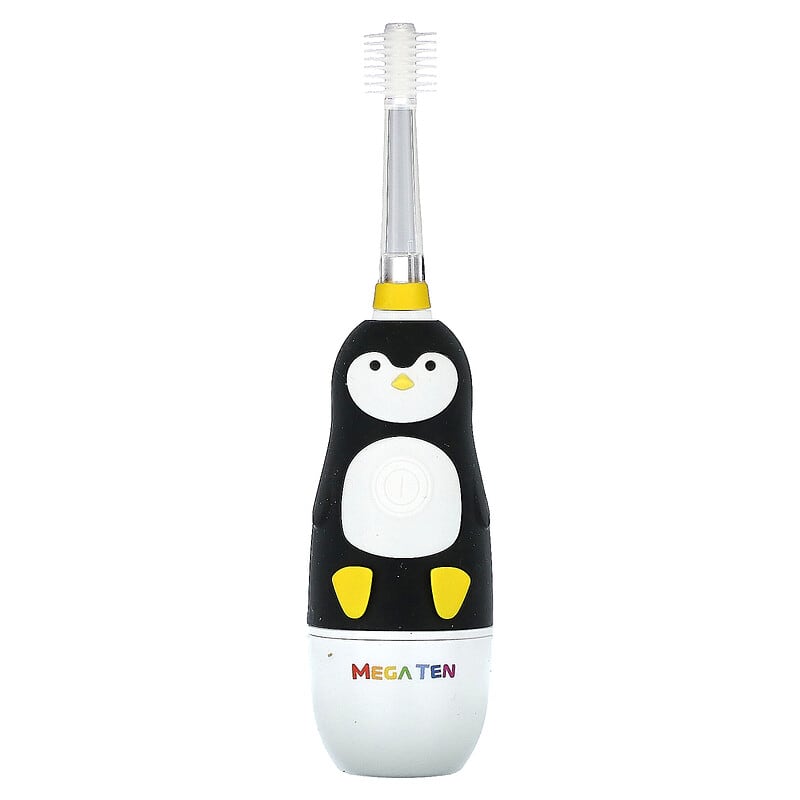 Baby Buddy, Brilliant, Kids Sonic Toothbrush, 3+ Years, Penguin, 1 Sonic Toothbrush