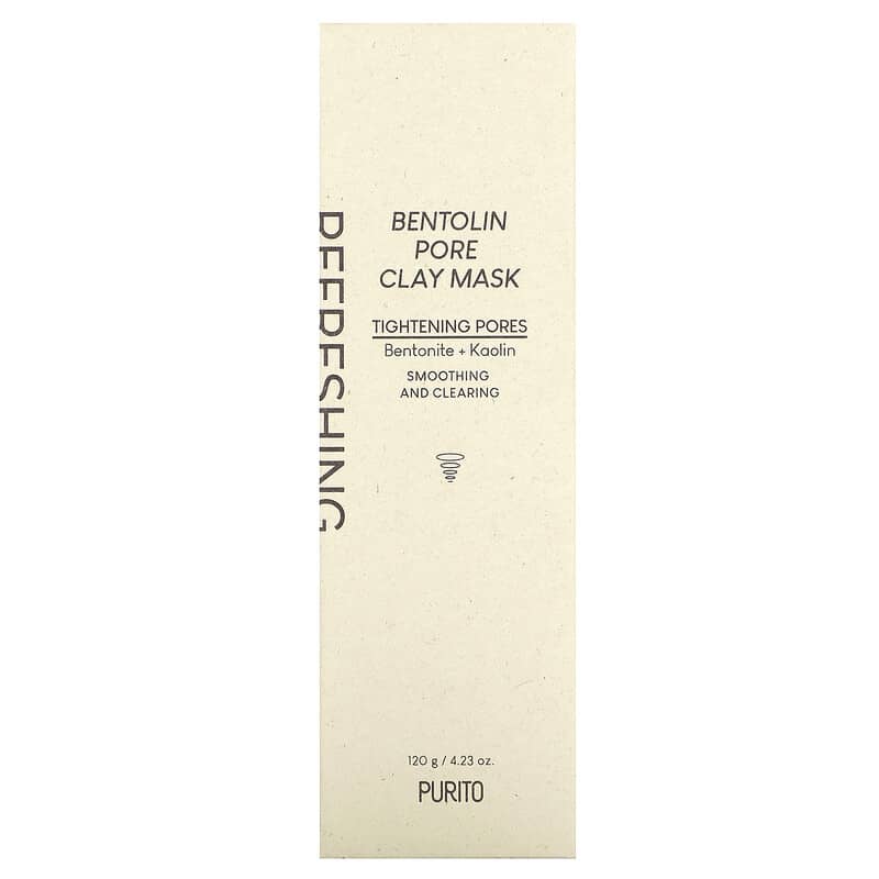 Purito, Bentolin Pore Clay Beauty Mask, 4.23 oz (120 g)