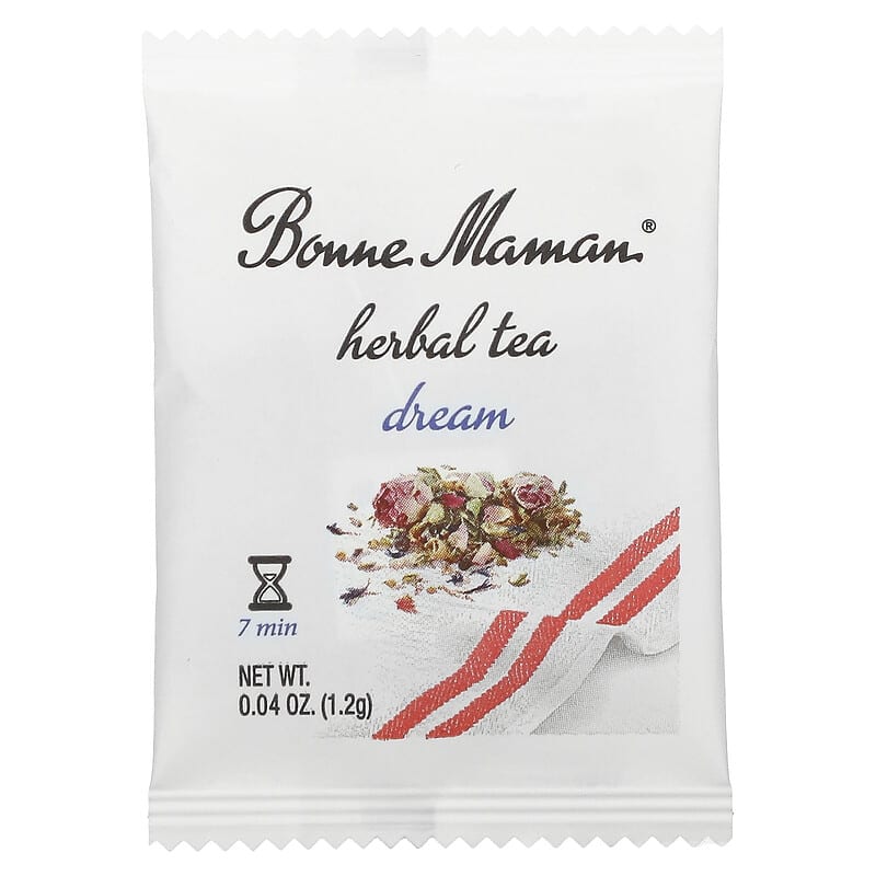 Bonne Maman, Herbal Tea, Dream, Caffeine Free, 16 Tea Bags, 0.04 oz (1.2 g) Each